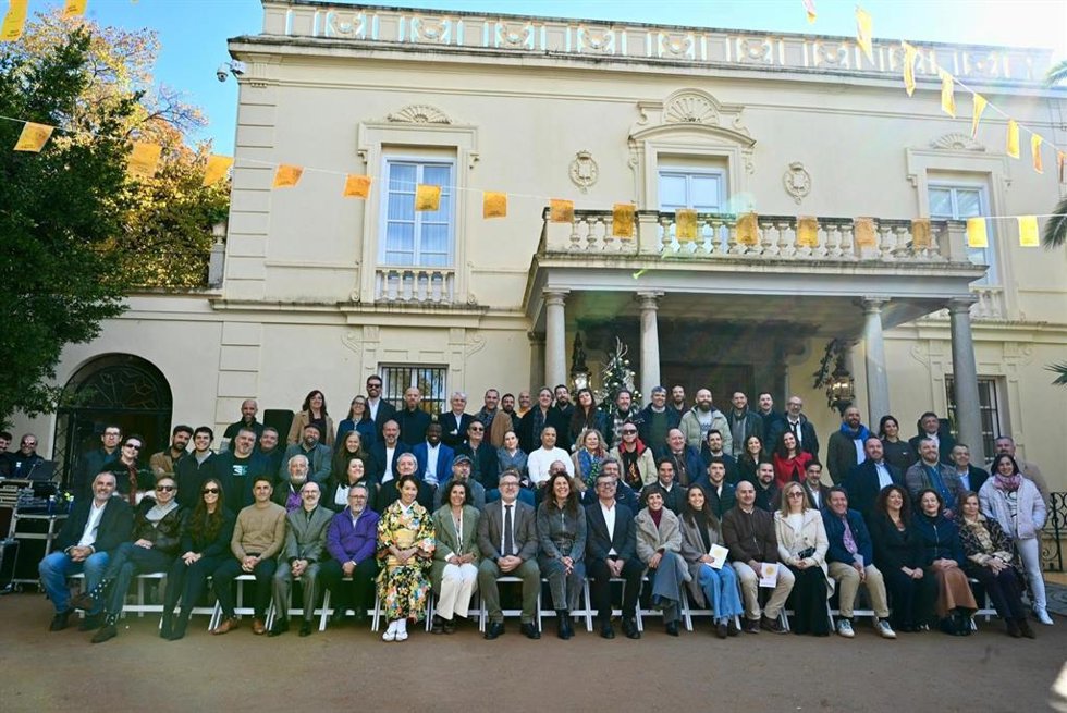 Presentación de los Soletes de la Guía Repsol para la Navidad 25-26 en el Carmen de los Mártires de Granada