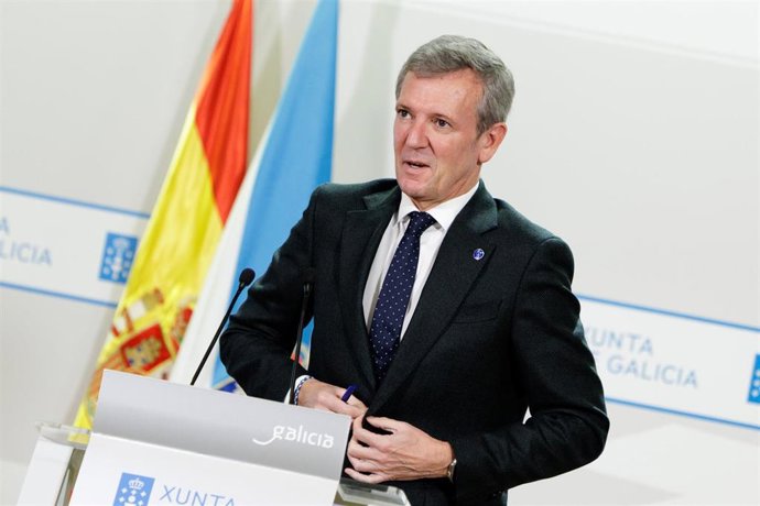 Rueda comparece tras la reunión del Consello.