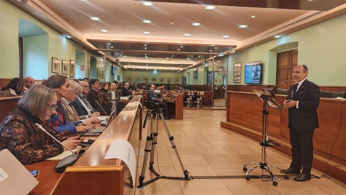 Reunión del Consejo Social de la Universidad de Oviedo.