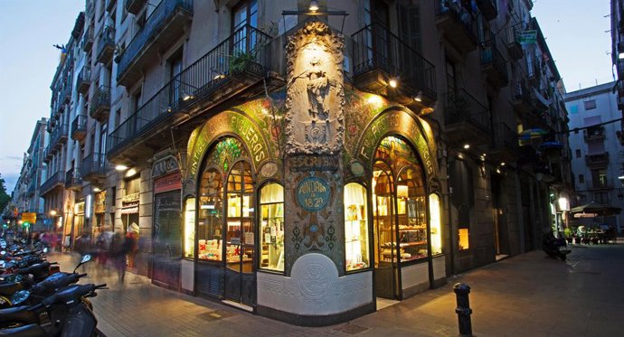 La seu de la pastisseria a la Rambla