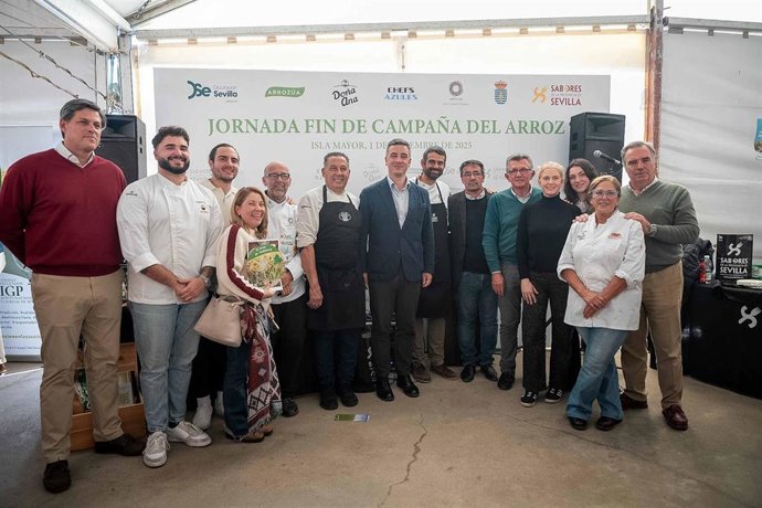Primera Jornada de Fin de Campaña del Arroz organizada por Arrozúa en Isla Mayor (Sevilla)