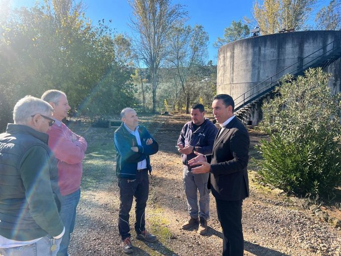 Obras en la ETAP de La Puebla de los Infantes (Sevilla)