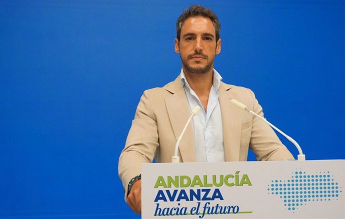 El secretario general del PP de Sevilla, Agustín Aguilera.