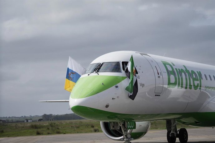 Avión de la aerolínea Binter