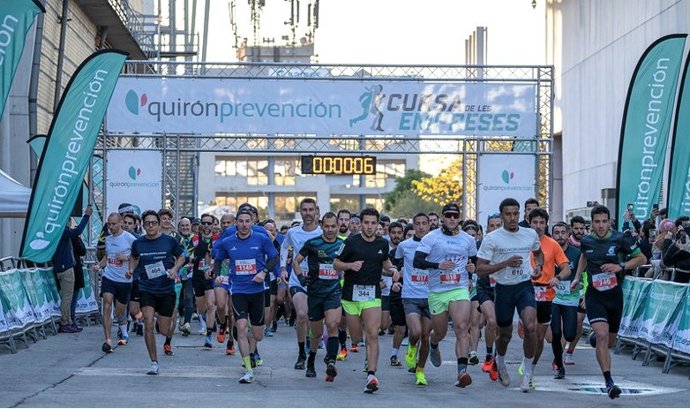La Quironprevención Cursa de las Empreses de Barcelona batirá su récord de participación en 2025