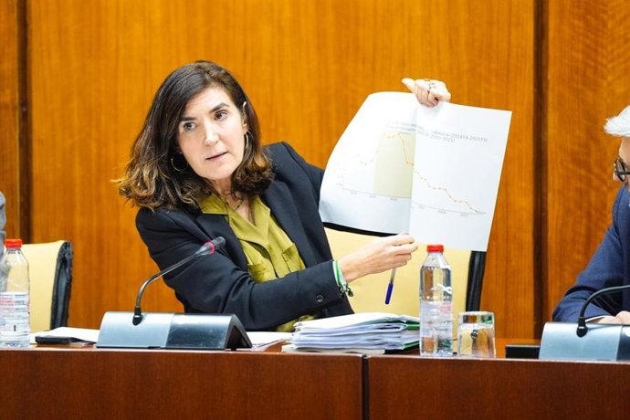 La consejera de Empleo, Empresa y Trabajo Autónomo, Rocío Blanco.