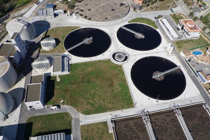 Archivo - EDAR Guadalmansa Ejecutada por Sando Construcción.