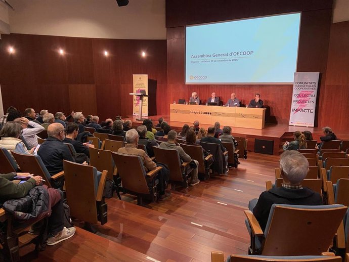 La presentación del proyecto en Barcelona.