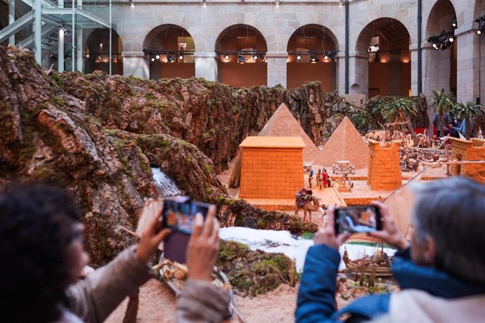 Belén tradicional de la Real Casa de Correos