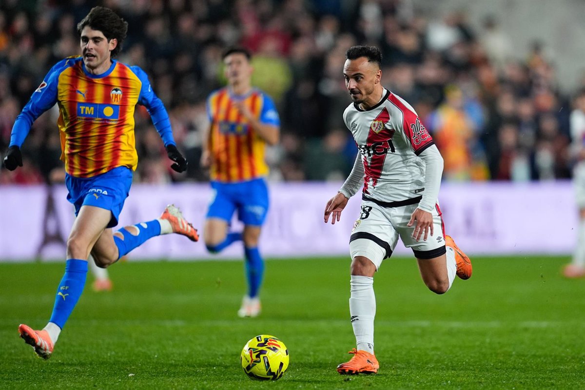 Rayo y Valencia se neutralizan en Vallecas