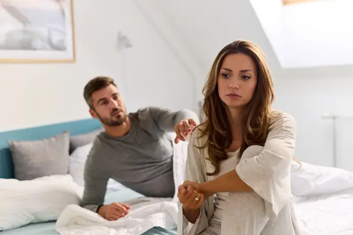 Pareja en conflicto