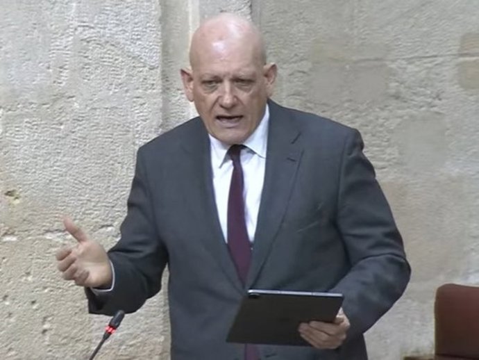 El parlamentario andaluz del PSOE Gerardo Sánchez