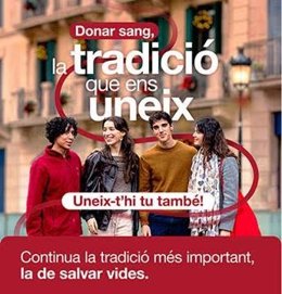 El Banc de Sang llama a instaurar la "tradición familiar" de donar sangre en Navidad