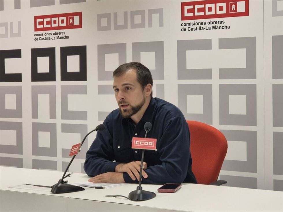 Juan Carlos del Puerto en rueda de prensa.