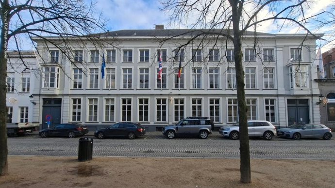 Sede do College of Europe em Bruges.