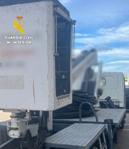 La Guardia Civil desmantela una red que introducía y vendía cobre de forma ilícita