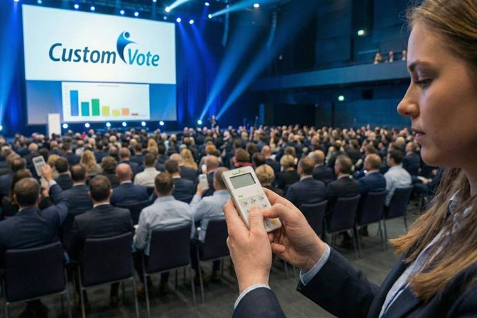 Custom Vote optimiza procesos de decisión con sistemas de votación electrónica en tiempo real