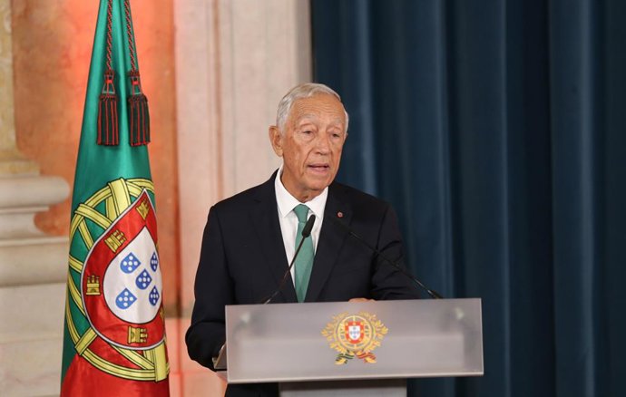 Archivo - El presidente de Portugal, Marcelo Rebelo de Sousa
