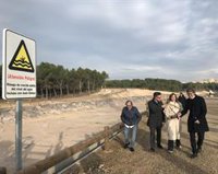 Concluye la obra del canal perimetral del Barranco de la Muerte de Zaragoza tras una inversión municipal de 1,1 millones