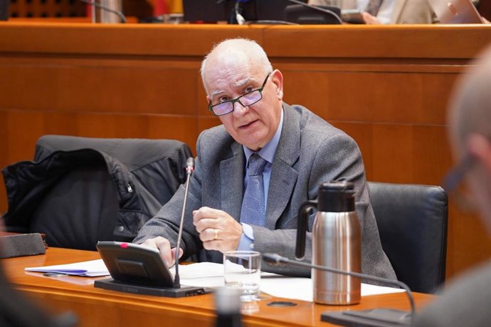 El director general de Carreteras e Infraestructuras del Gobierno de Aragón, Miguel Ángel Arminio.