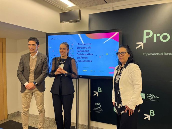 Presentación del I encuentro Internacional de Economía Colaborativa que se celebrará en la capital burgalesa.