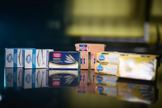 Archivo - Latas de conservas pesqueras