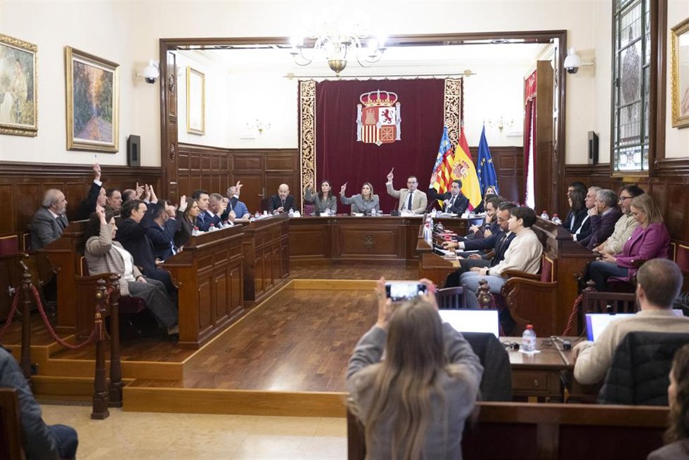 Pleno extraordinario de la Diputación