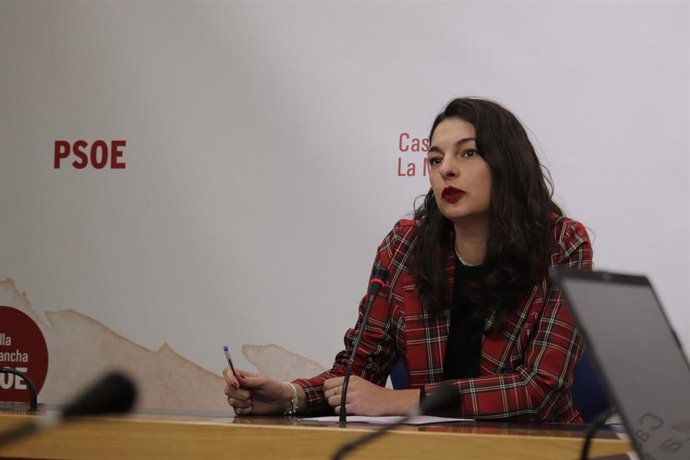 La diputada del grupo socialista en las Cortes de Castilla-La Mancha Paloma Jiménez.