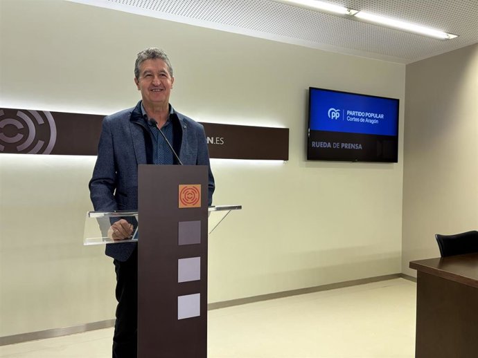 El diputado del PP Aragón Antonio Romero.