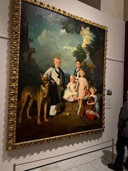 Santander presta un cuadro para la exposición 'Victoria Eugenia' de las Colecciones Reales