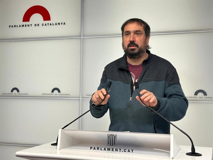 El diputat de la CUP al Parlament Dani Cornellà 