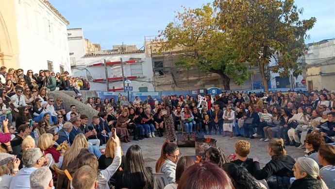 Una zambomba durante la Navidad de 2025 en Jerez de la Frontera (Cádiz)