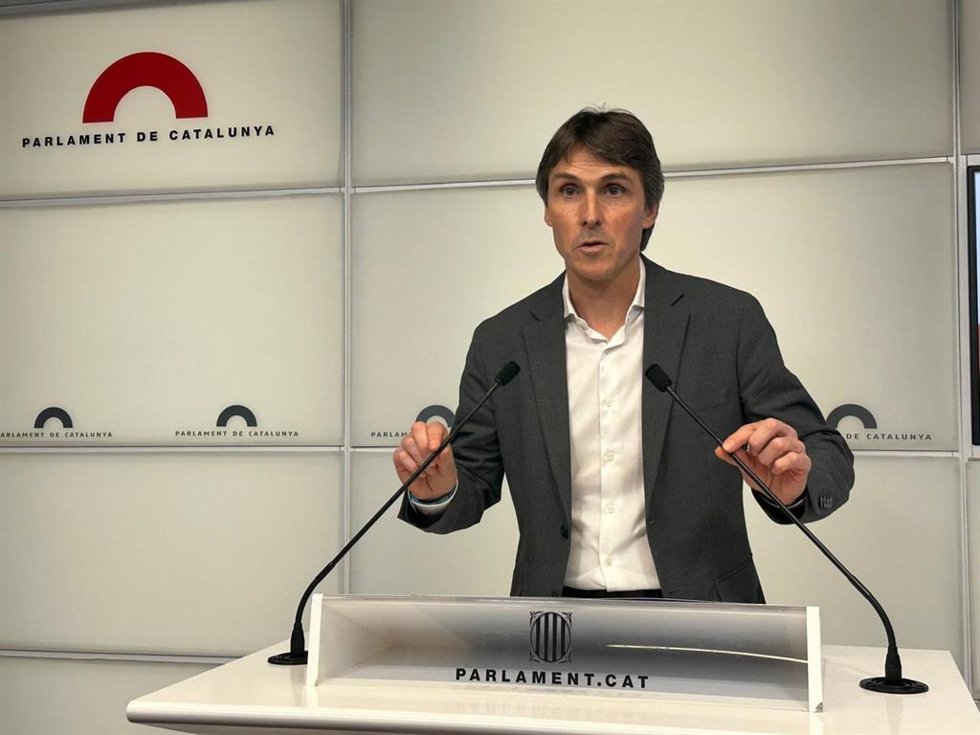 El nuevo portavoz de Junts en el Parlament, Salvador Vergés