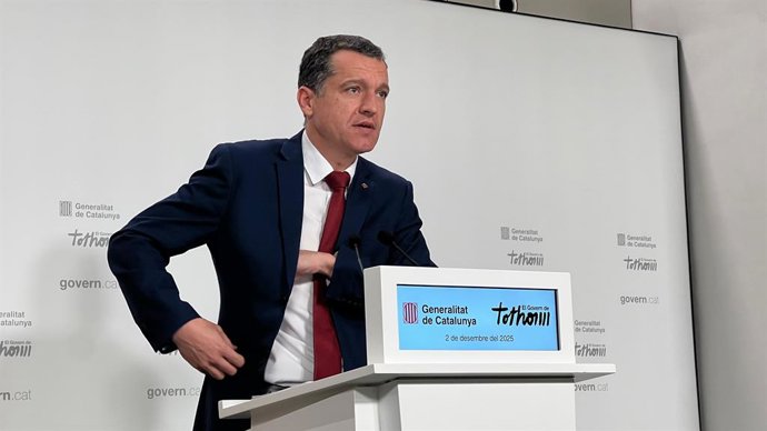 El conseller de Agricultura, Ganadería, Pesca y Alimentación de la Generalitat, Òscar Ordeig.