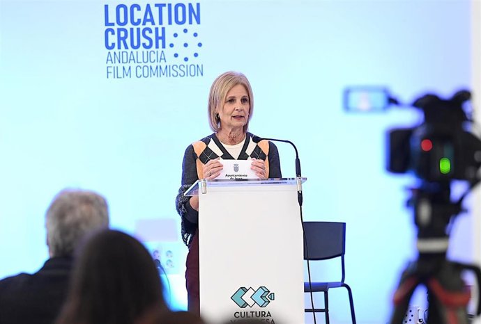 La alcaldesa de Jerez en las jornadas 'Heritage Sessions II: Location Crush Meeting'.