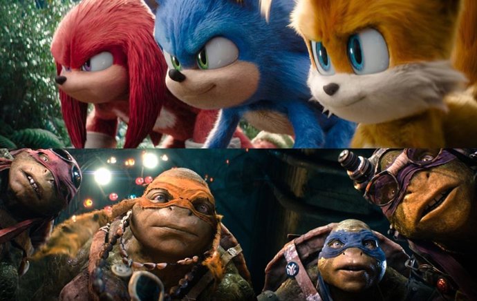 El reboot de Las Tortugas Ninja y una nueva película de Sonic fijan fecha de estreno