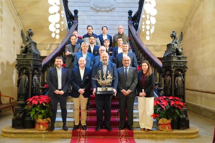 El alcalde de Palma, Jaime Martínez, en la presentación del el 74 Trofeu Abanca Ciutat de Palma de Vela.