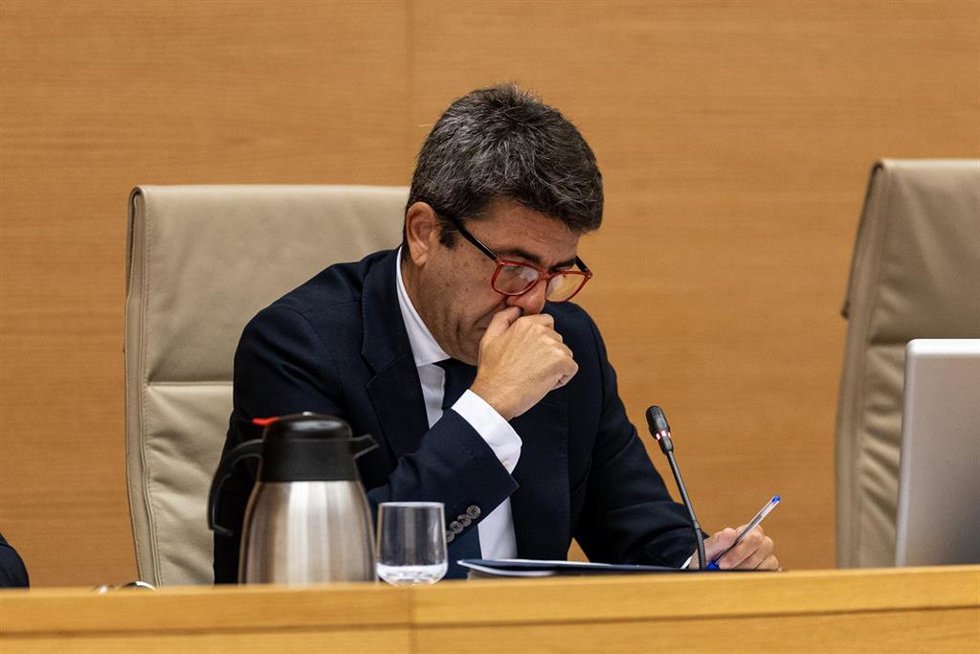 El expresidente de la Generalitat valenciana Carlos Mazón