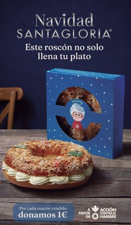 Iniciativa solidaria de Santagloria y Acción contra el Hambre durante las fiestas navideñas