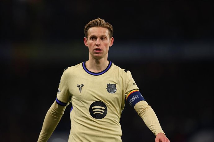 El jugador del FC Barcelona Frenkie de Jong 
