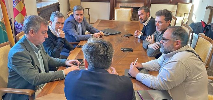 Reunión con representantes de organizaciones agrarias.