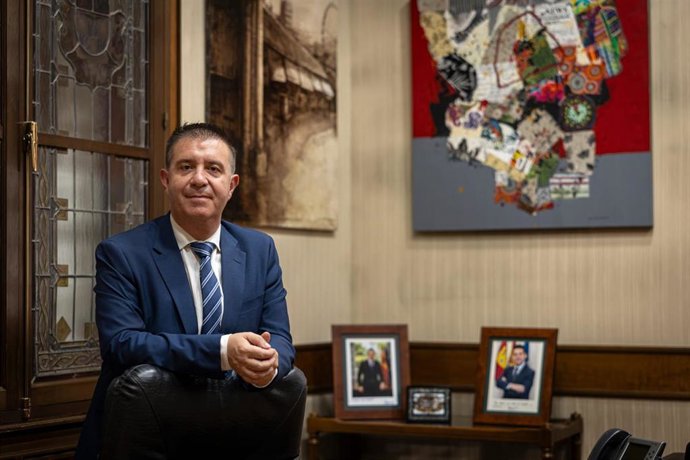 El presidente de la Diputación de Albacete, Santiago Cabañero.