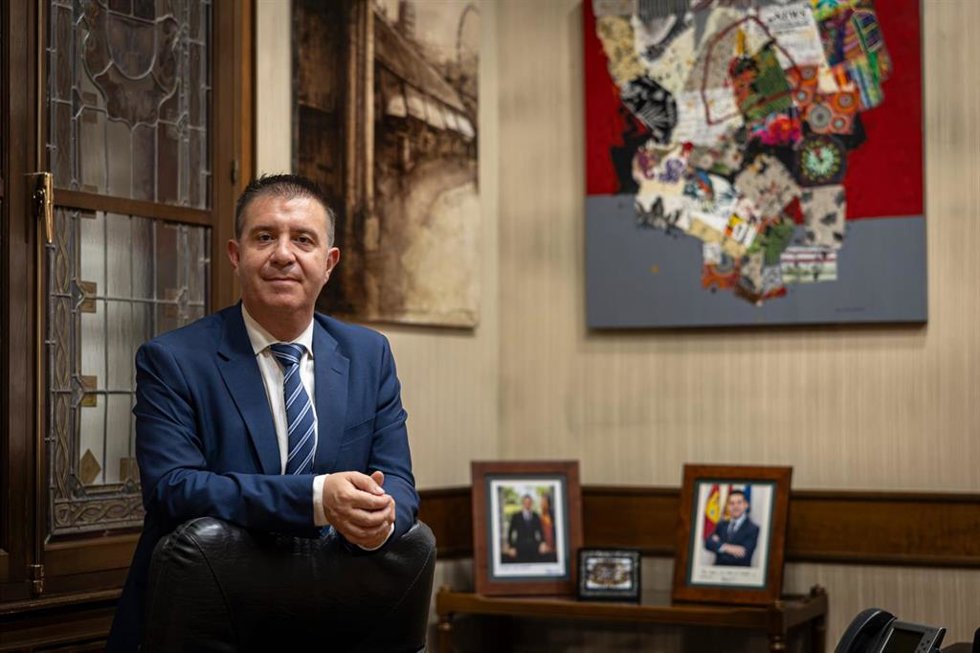 El presidente de la Diputación de Albacete, Santiago Cabañero.