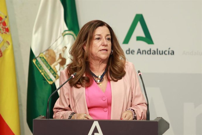 Imagen de archivo de la consejera de Desarrollo Educativo y Formación Profesional de la Junta de Andalucía, María del Carmen Castillo.