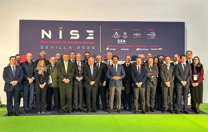 Patronato de la Corporación Tecnológica de Andalucía (CTA) en el marco del congreso New Industry in Southern Europe (NISE),.