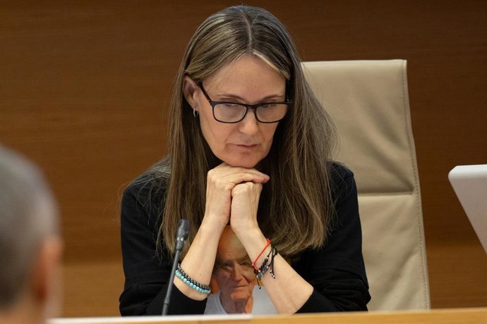 La presidenta Associació Víctimes Mortals DANA 29-O, Rosa Álvarez. 