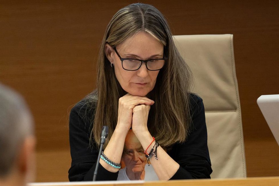 La presidenta Associació Víctimes Mortals DANA 29-O, Rosa Álvarez. 