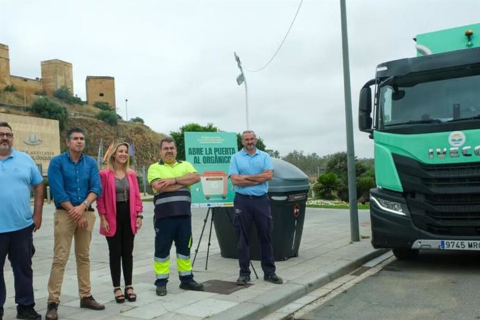 Dos nuevos vehículos de recogida de biorresiduos para Alcalá de Guadaíra (Sevilla).