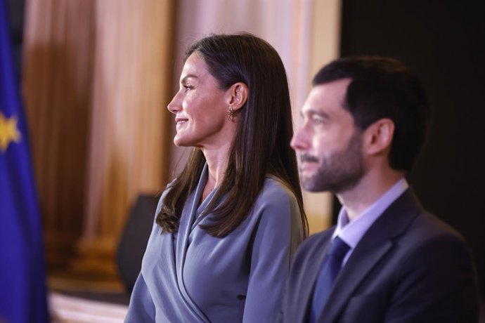 Archivo - La reina Letizia durante la entrega de los Premios Nacionales de Discapacidad Reina Letizia 2022, a 29 de enero de 2024, en Aranjuez (Madrid, España). Estos premios son convocados por el Real Patronato sobre Discapacidad, que sirven para reconoc