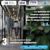 Foto: SAE reclama políticas e inversiones para garantizar la plena integración de las personas con discapacidad